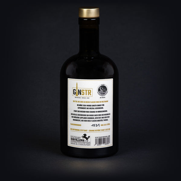 Die GINSTR - Space Edition 2024! Mit echtem Gin aus dem Weltall (inkl. Echtheits-Zertifikat!)
